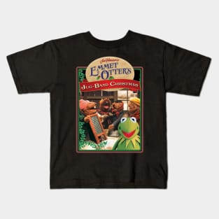 Funny Emmet Otters Jug Band Christmas Vintage Kids T-Shirt